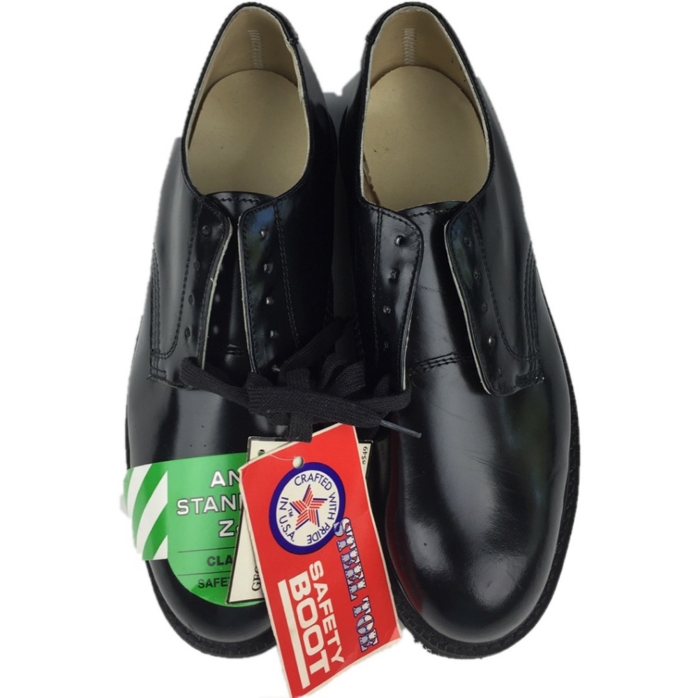 Men Steel Toe Shoes Oil Resistant Neoprene Size 7